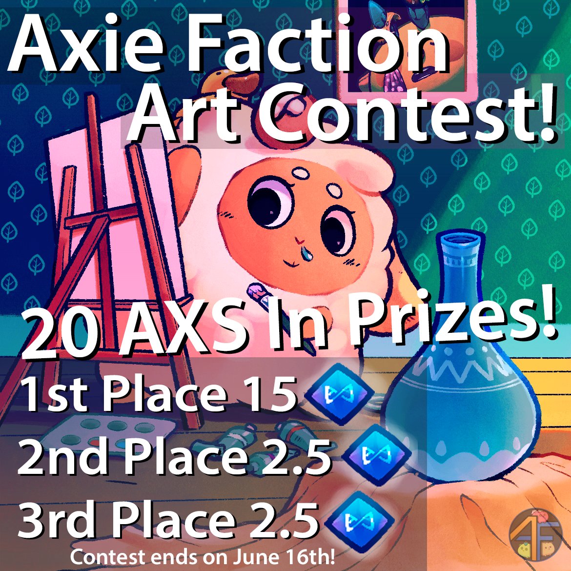 Ryann_AF's tweet photo. My YouTube channel needs a banner! So I've decide to host a contest! 🔥

20 AXS in prizes! Follow the link below for the rules.👇
https://t.co/AKE6xzVQ7D

Spread the word! 
#AxieFactionBannerContest https://t.co/VAsrL1bJZP
