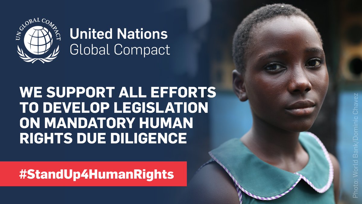 globalcompact's tweet photo. ASG &amp; CEO of the UN @globalcompact @SandaOjiambo welcomes further progress on the proposed EU directive for Corporate Sustainability Due Diligence and calls for greater alignment with key international standards, especially the #UNGPs.

👉 https://t.co/hxzYeFoLBe 

#mHREDD https://t.co/FPYHxaQNfW