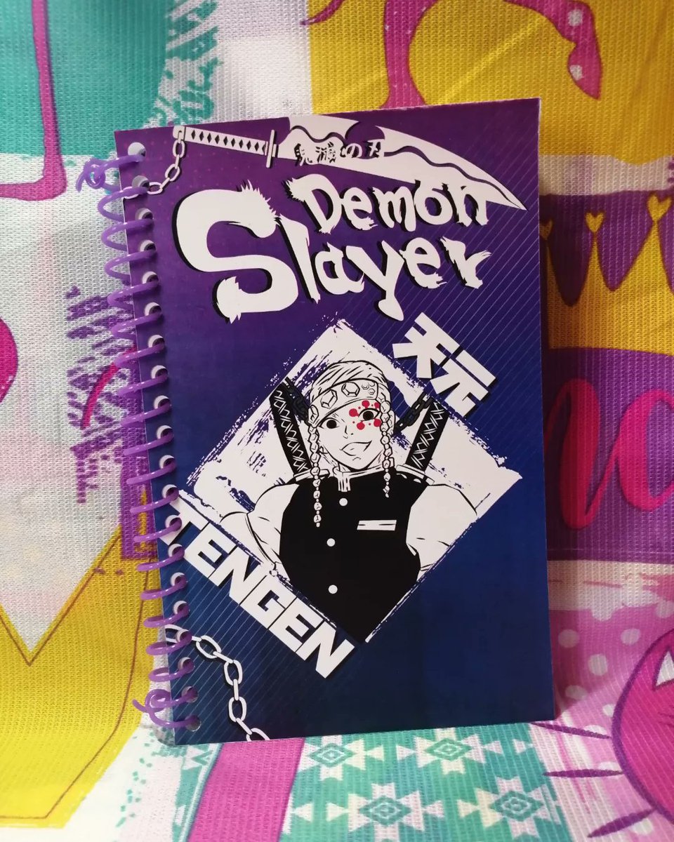FunGangStore's tweet photo. Libretita de Tengen🎵

#libreta #libretas #cuaderno #cuadernos #art #fanart #DemonSlayer #kimetsunoyaiba #kimetsunoyaibafanart #demonslayerfanart #anime #manga #animeandmanga #animeymanga #graphicdesign #tengen #tengenuzui https://t.co/pVJoJ83FHb