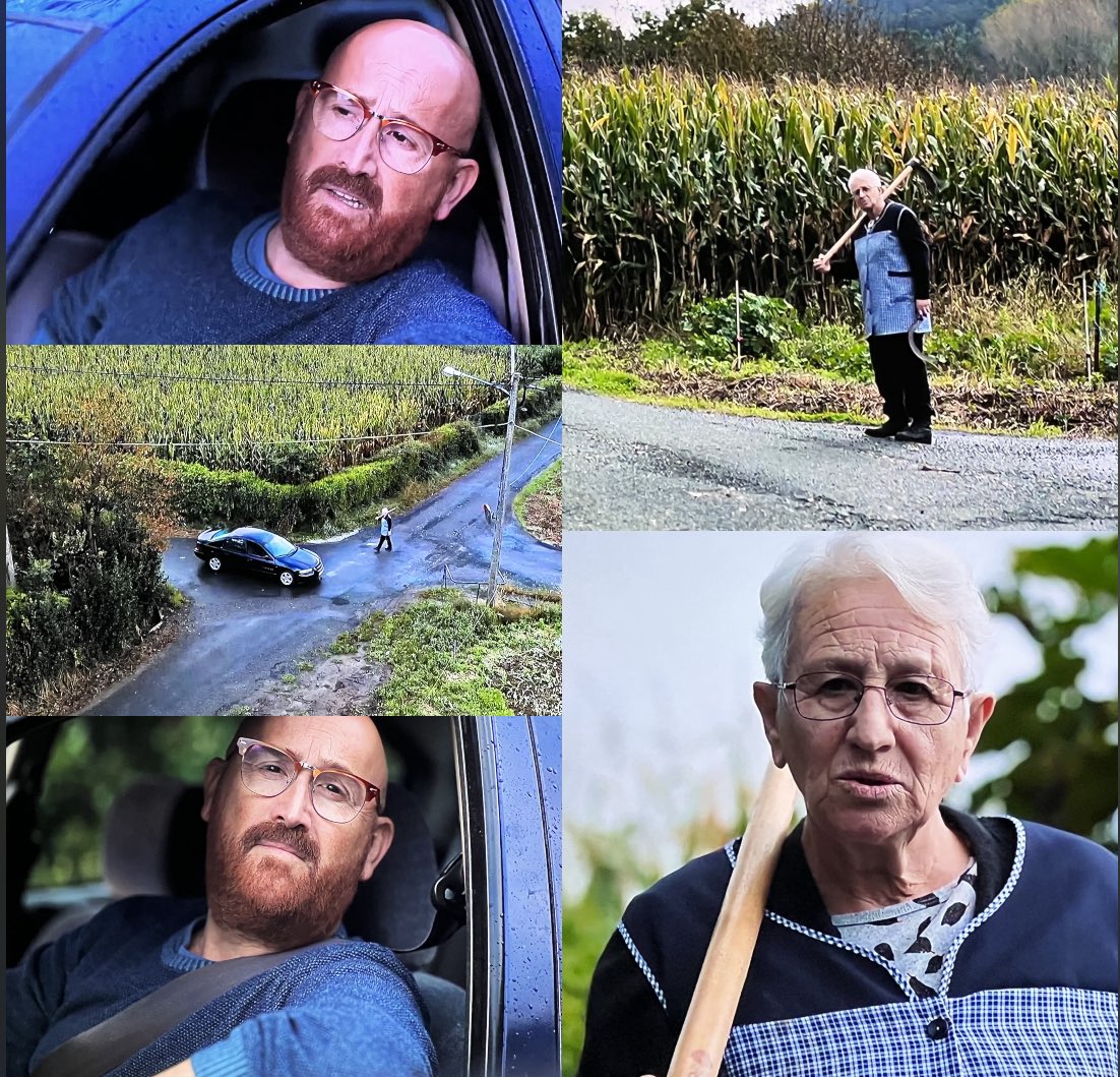AitorGoy's tweet photo. La mejor escena de Rapa….

- Señora, ¿para ir a casa de la alcaldesa?
- …pues hay tres caminos. Por este, por este y por este….

Brillante! #Rapa @MovistarPlus https://t.co/67pfcHCbWL