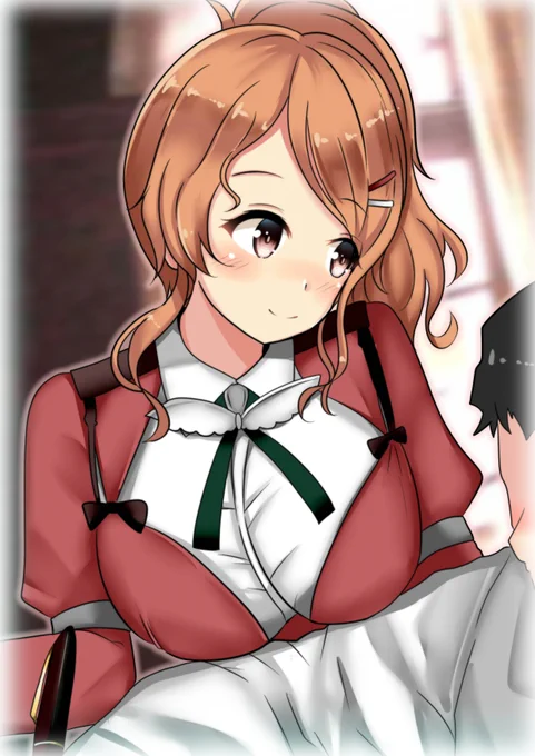 アクィラさんを描いてみました。
これは集中できないですね。 