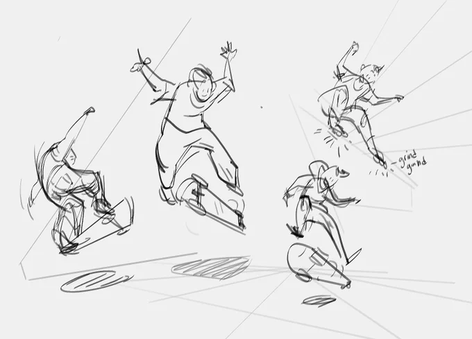 skaters are fun to quick draw. 