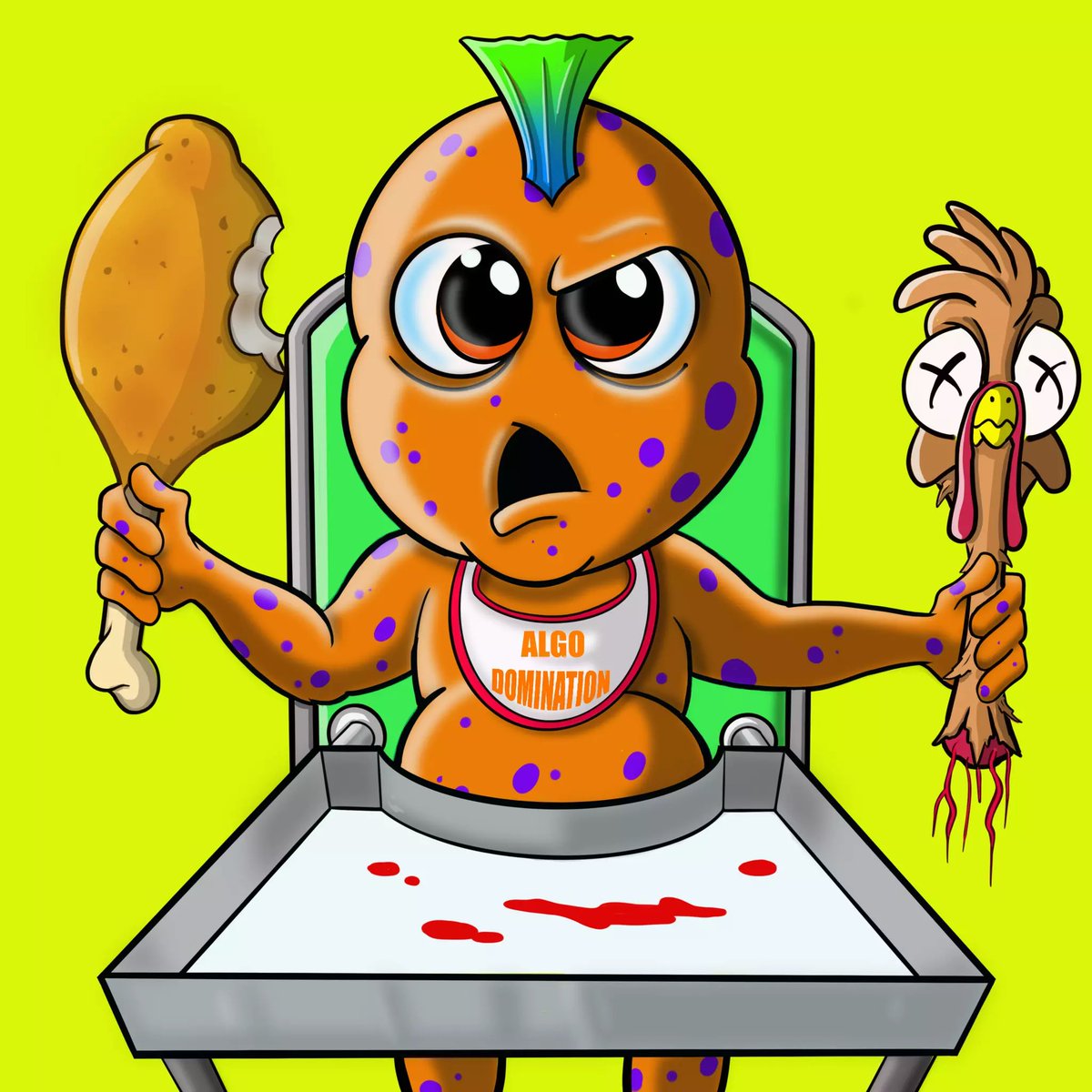 LFG <a href="/IncognitoAliens/">Incognito Alien Club</a> it’s like this one dope alien met this other dope alien and they… 💥 fucked 💥 and made these dope baby aliens 👽 👶 tha gold skin tho 💪🏻 #AlgoDomination