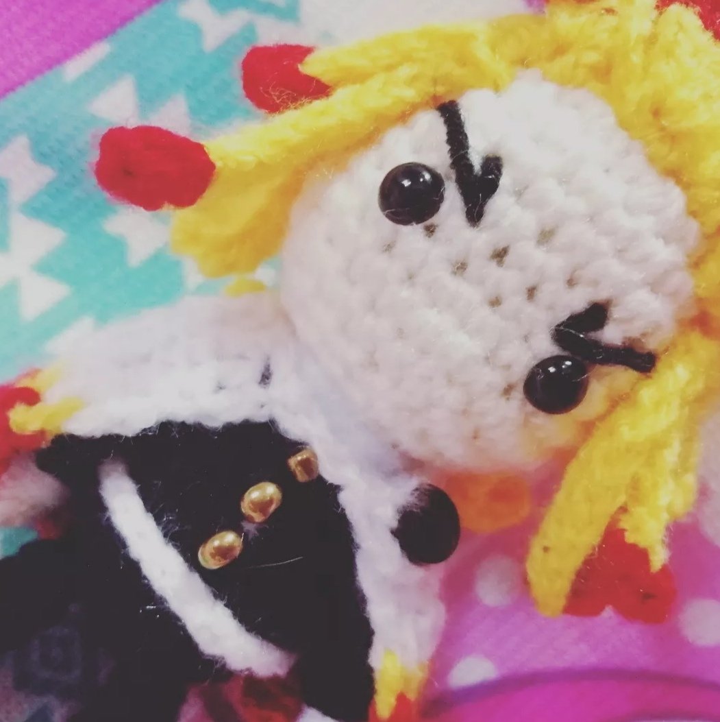 FunGangStore's tweet photo. Flame Pilar 🔥

#amigurumi #amigurumis #crochet #handmade #hechoamano #tejido #amigurumianime #animeamigurumi #DemonSlayer #kimetsunoyaiba https://t.co/xO5k1FONKi