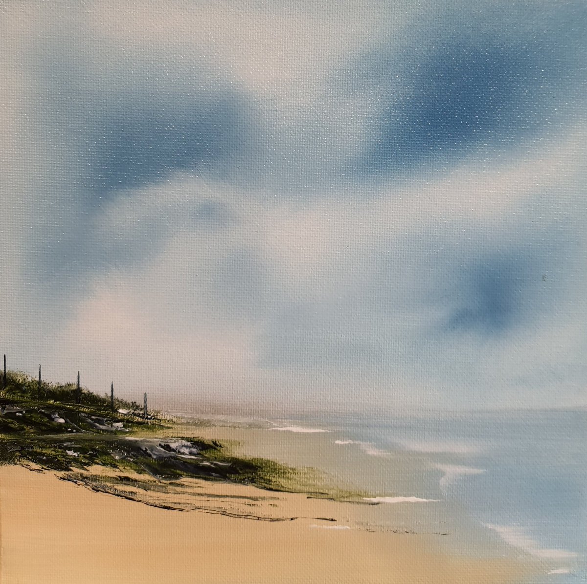 helsbigley's tweet photo. AVAILABLE FOR SALE
8" X 8" Framed
Oil on Canvasboard 
#oilpainting #seascape #beach #art #artlovers https://t.co/FOKDb9ShGp