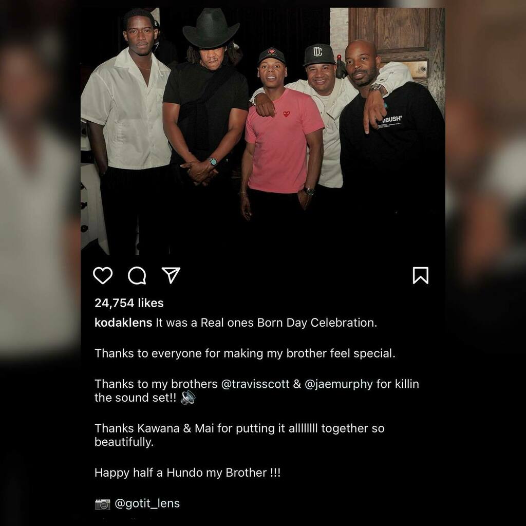 TheYBF's tweet photo. #RocNation co-founder #TyTy celebrated his birthday with friends and it was a start studded affair!
#JayZ #DamsonIdris #LennySantiaga #TimWeatherspoon #TravisScott #Draya
📸 @gotit_lens https://t.co/BtxQYbGBWk https://t.co/RoR4uV4G2o