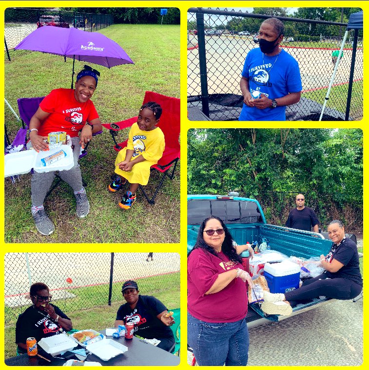 HistoryStrong's tweet photo. #TeamGAP’s 1st EVER field day was a complete SUCCESS!! Mr. Melvin grilled, there were games, & just an overall good time! We survived FIELD DAY @ The GAP Center (Check out the shirts ☺️). https://t.co/eITt3oxmx7