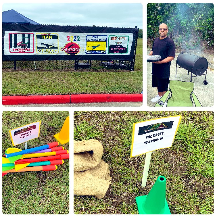 HistoryStrong's tweet photo. #TeamGAP’s 1st EVER field day was a complete SUCCESS!! Mr. Melvin grilled, there were games, & just an overall good time! We survived FIELD DAY @ The GAP Center (Check out the shirts ☺️). https://t.co/eITt3oxmx7