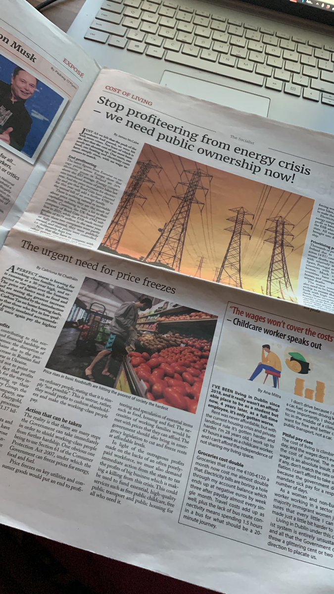 HaleyRoseTho's tweet photo. Evening Reads 🌹 #thesocialist #wageswar #ROSA #Socialism #ClimateCrisis #FoodShortage https://t.co/C1080gEh55