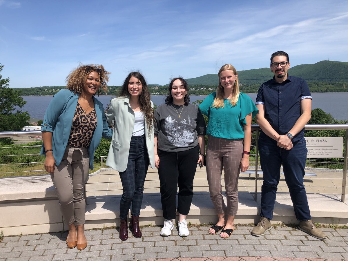 SUNY_OrangeCSS's tweet photo. S/o to this creative, passionate, and student-centered team behind the tweets and making it happen every day here at @SUNY_OrangeCSS!  #SOgrateful for their work empowering our students to tackle every challenge as an opportunity. #TeamOrange 🍊🎉 https://t.co/BAkBXEonpj