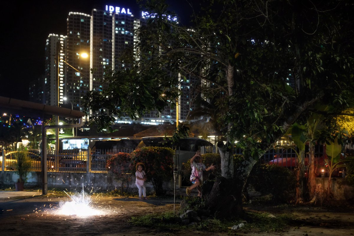 #Malaysia #penang #firecrackers #kids