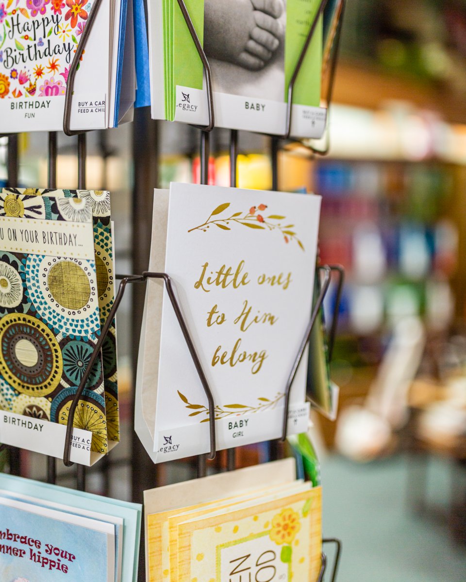 Our collection of unique cards speak for themselves! Don't forget to add one to the next gift you give.