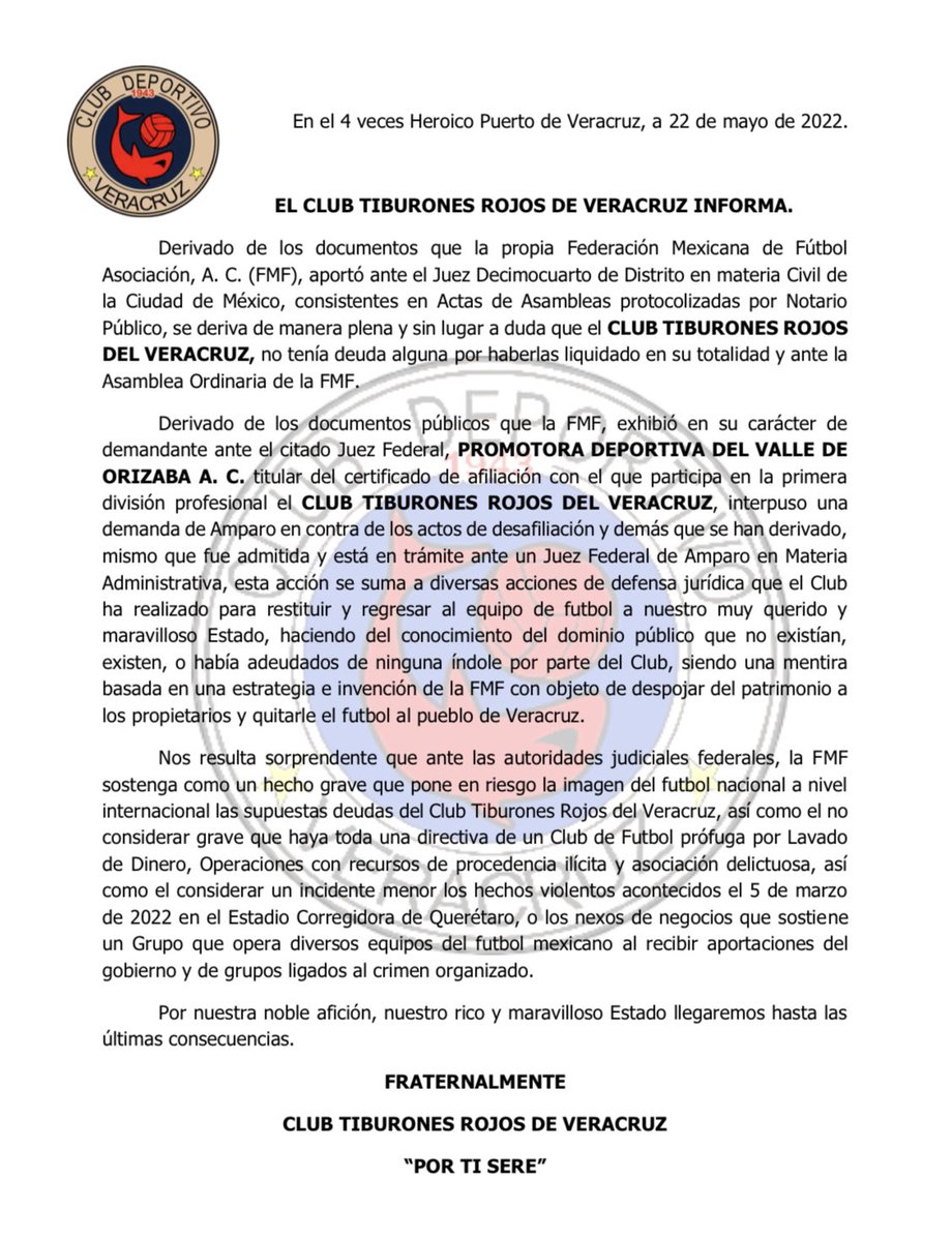 Club Deportivo Veracruz 🦈 tweet media
