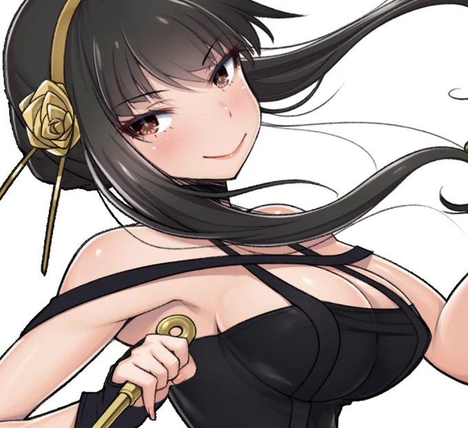 ヨルさん WIP2
大きめのニッコリ口で調整中 