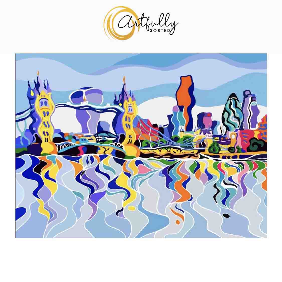 Thrilled to be working with brilliant art advisory and interior design specialists <a href="/ArtfullySorted/">Artfully Sorted</a> 💛💛💛#art #painting #artsales #london #interiors #interiordesign