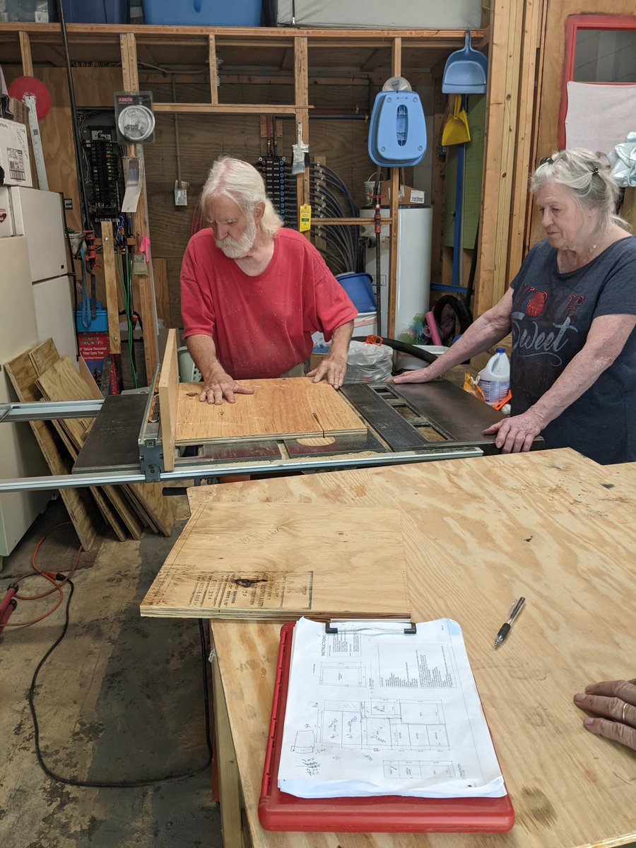 HumanistsTLH's tweet photo. We also started work on our Help Shelf, which will be situated near Sabal Palm Elementary and will be stocked with canned food, toiletries, and clothing. We're hoping to have it finished and installed by mid-June. #SecularAction https://t.co/Lda2WeUWbg