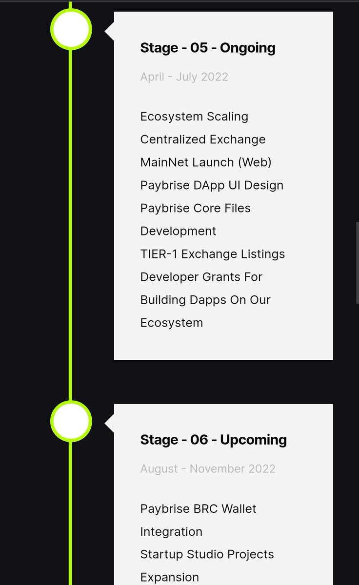 BitgertChain's tweet photo. The #Bitgert Roadmap progress looks great! We're currently in stage 5. 
https://t.co/bloFGUHR2B

#BITGERTCHAIN #Brise #Bitgert #Bitgertbrise #PayBrise https://t.co/6hjs3CMOtv