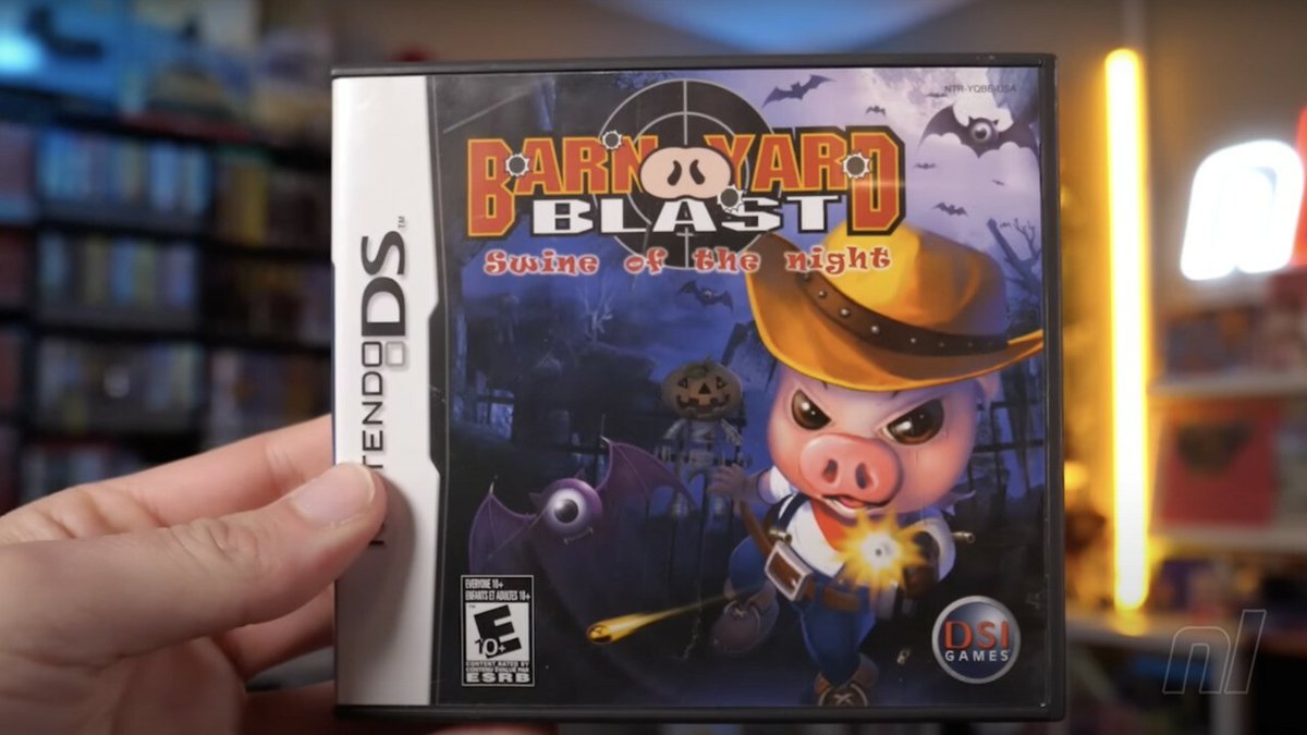 nintendolife's tweet image. Video: A Castlevania Game... With Pigs? nintendolife.com/news/2022/05/v… #Repost #Video #GameJoy #DS