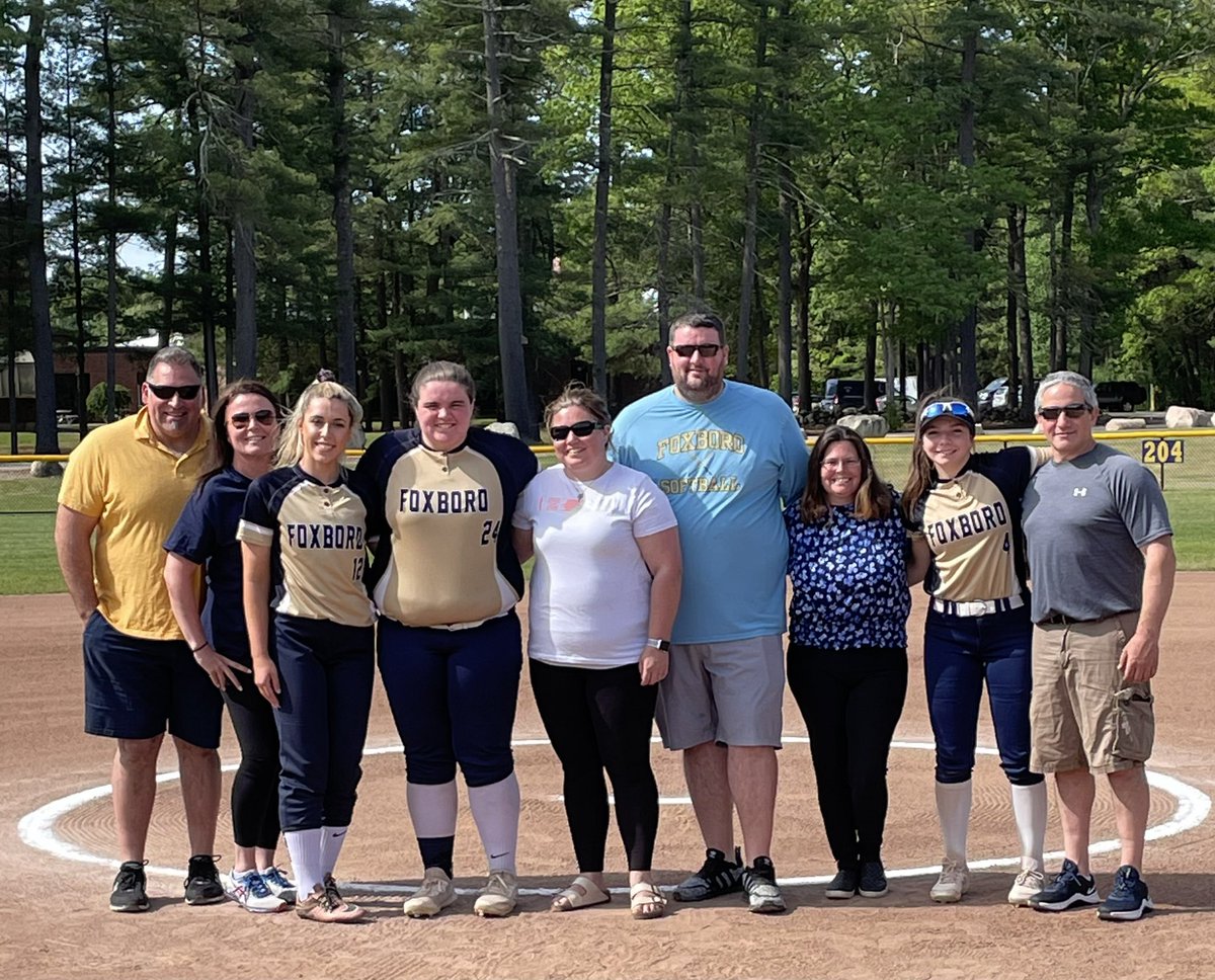 Congratulations to our softball seniors - Andrea, Allie, and Peyton - and their families.  They’ve been an important part of our program for a long time, thanks for everything you’ve done for us!