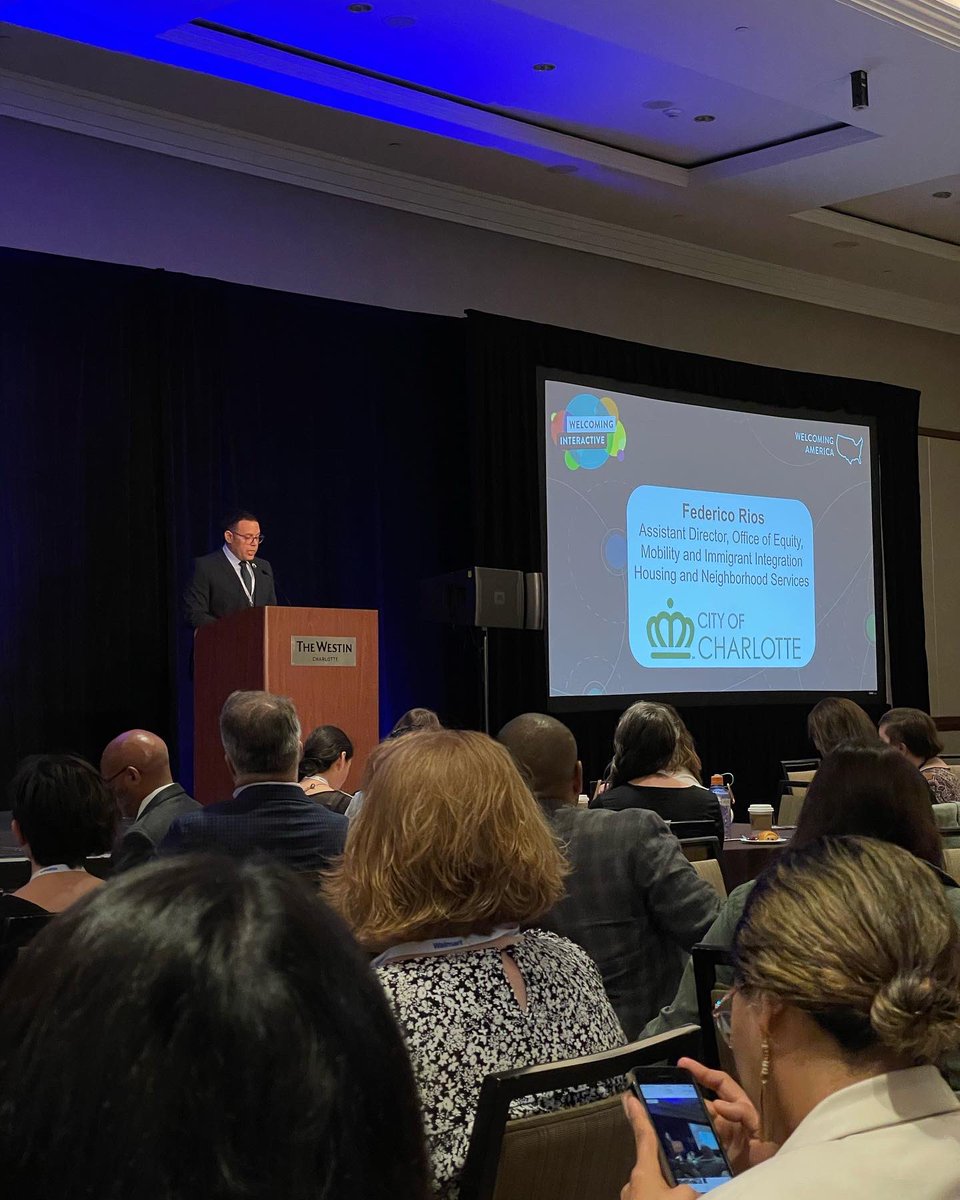 WelcomingATL's tweet photo. Last week, our Community Programs Manager and Community Outreach Coordinator attended the #WelcomingAmerica #Interactive2022 in Charlotte!
Thank you @welcomingusa and @cltgov for hosting an awesome opportunity to collectively learn about #inclusion practices across the country! https://t.co/miPJDUYpf6