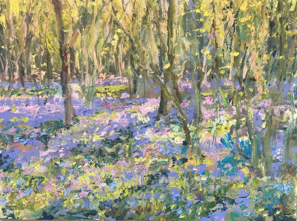 fknightfineart's tweet photo. Morning LIght in the Bluebell Woods
#pleinairpainting #oilpainting #enpleinair #allaprima #springlandscape #landscapepanting #bluebellpainting #westsussex
#southdownnp https://t.co/kkrWc2KU54 https://t.co/6cHzKF7dqg