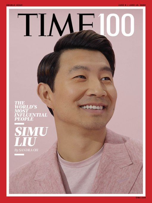 SimuLiu's tweet photo. Shocked, grateful, honoured, and terrified to be included in one of the #Time100 covers this year!!

But beyond me... this is about the importance of REPRESENTATION. Thanks to all who came before, and who will come after. It's a privilege to bear the torch for a brief moment. https://t.co/L2Pt029UEH
