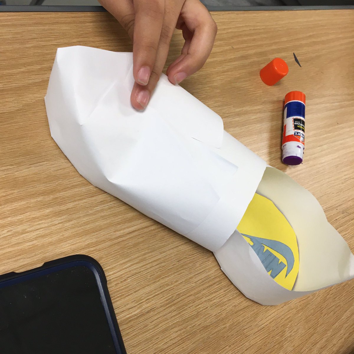 dailystem's tweet photo. My favorite part of Day 4 of #ShoeDesignChallenge:
One student really worked hard to get her shoe the right shape…definitely a great 2D➡️3D challenge!
#STEM #STEAM https://t.co/BvSYTfiW7z