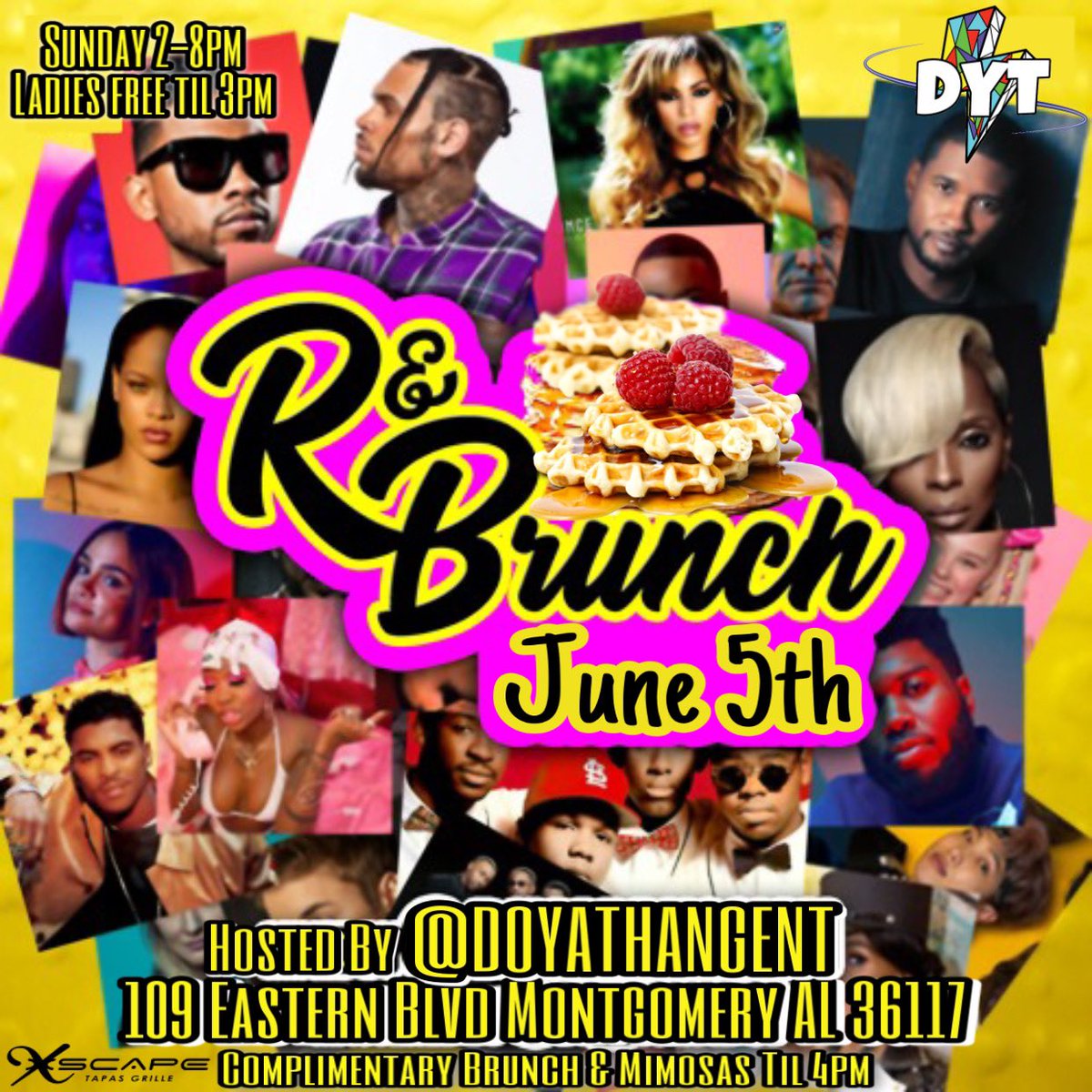DoYaThangENT's tweet photo. 🚨Tap in Before we Tweak Out🚨

        The Summer Begins😈⚡️

Montgomery📍
⚡️Trap ‘N Wings: 
Wednesday: 6134 Atlanta Hwy

⚡️ R&amp;Brunch:
Next Sunday: 109 Eastern Blvd

Atlanta📍
⚡️YKTV Mansion Pool Party‼️
Memorial Day: Atlanta 

#myasu #bamastate #troyu #skegee #myaum #aum 🎉⚡️ https://t.co/NcuhFpXwa7