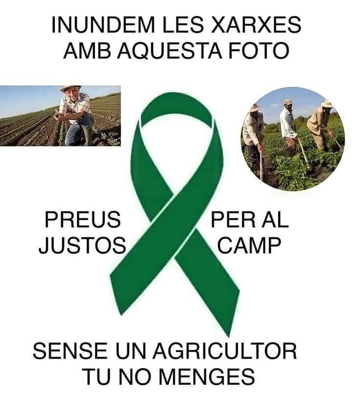 Si ells no viuen nosaltres tampoc .Salut i força