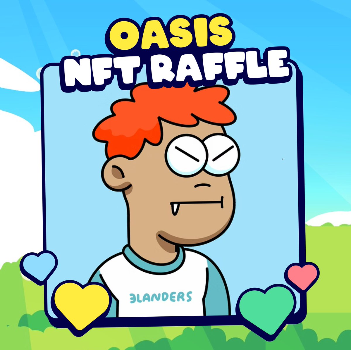 🍯FIRST OASIS NFT RAFFLE 🍯

We’re raffling away 1x #1980 3Lander for 12 $honeycoin. 

How it works:

- oasis.flowerfam.earth/raffle/
- 12 $honeycoin
- 48 hours until airdrop
- 100% of used $honeycoin gets burned

The used $honeycoin must be deposited in the Oasis.