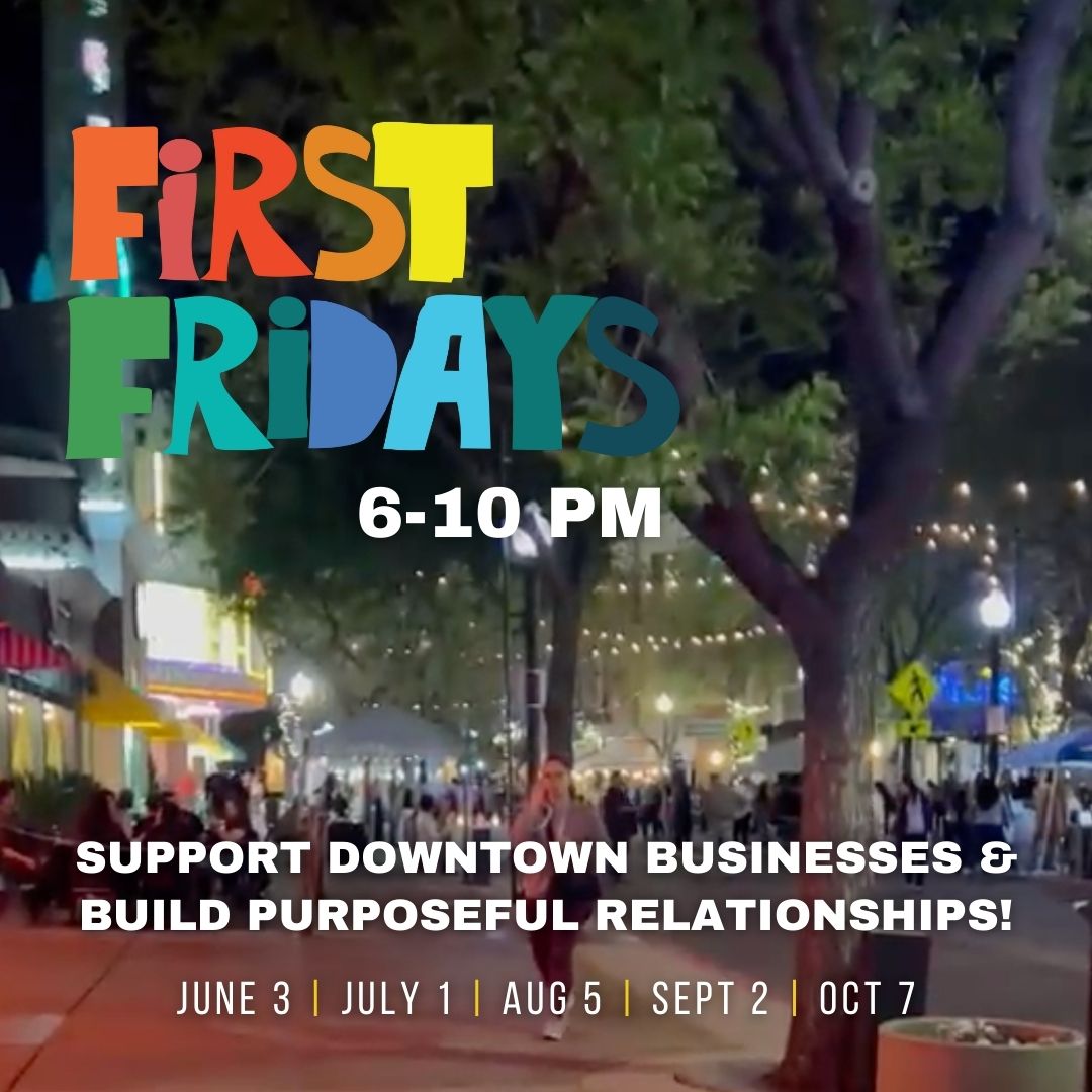 Let's support the next @DomoDistrict #FirstFriday event on June 3! We will meet up at Churchkey Restaurant at 6:00pm then take part in the festivities downtown. More information on the Redeemer App.