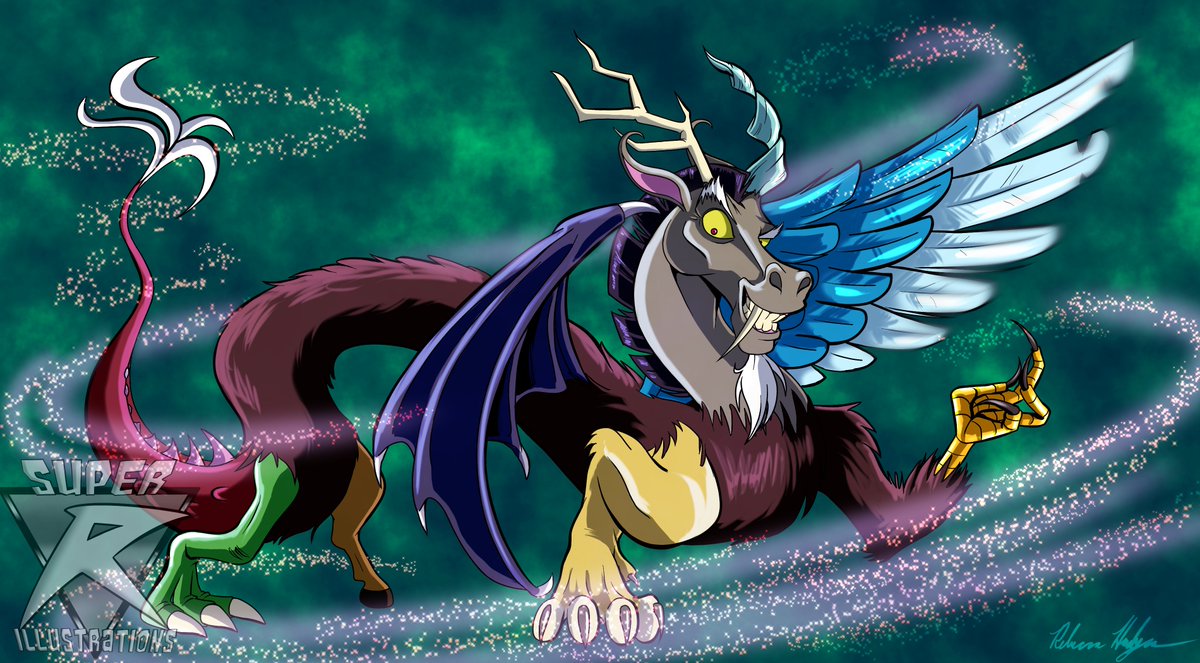 RebHudge's tweet photo. #MyLittlePony #Discord #DiscordMLP #WhatHaveIgottenMyselfinto https://t.co/bnTMnkKzSu