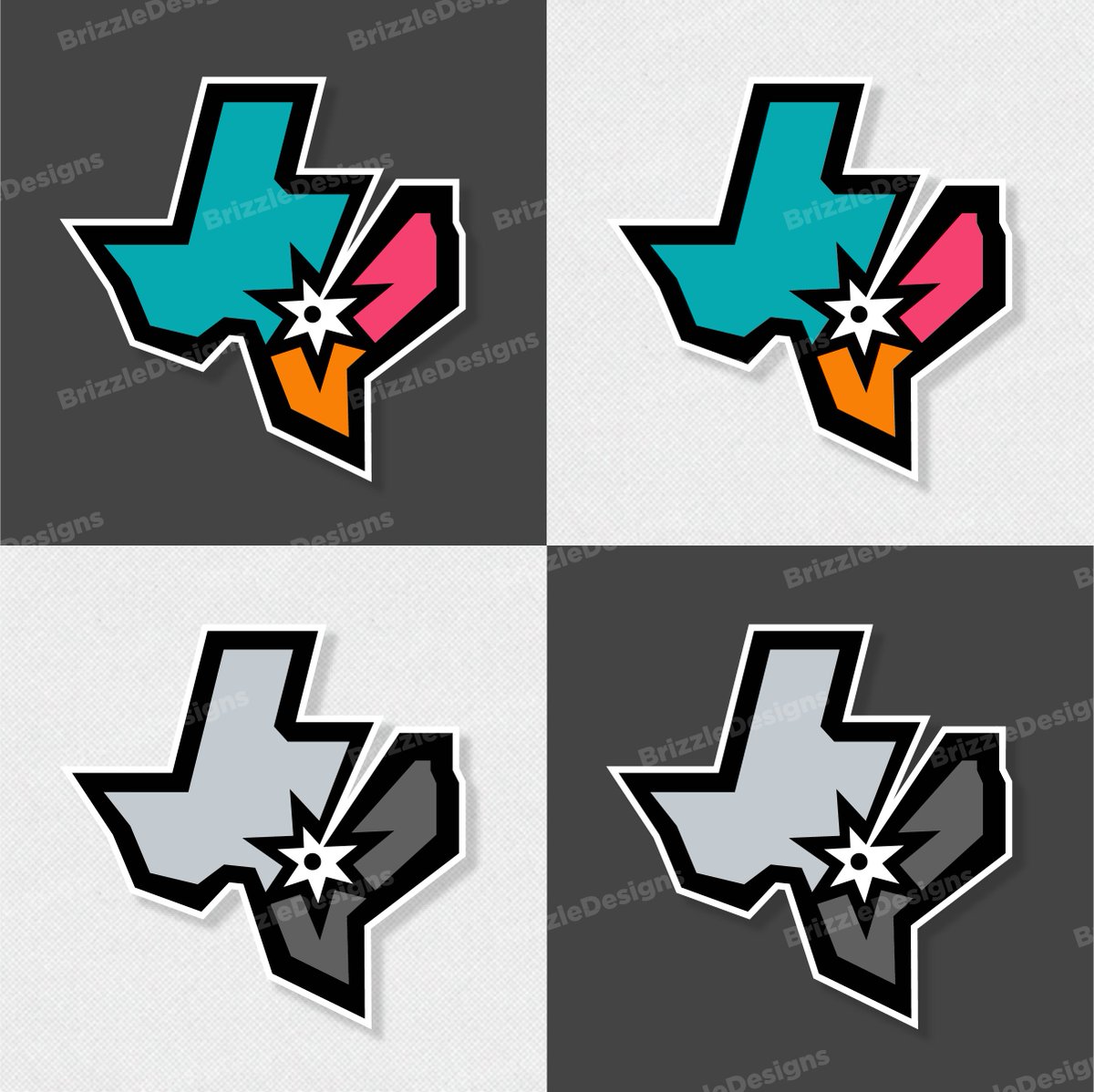 Here's my take on a secondary logo design for @spurs . Thoughts? #SASpurs #spurs #Spurs50 #graphicDesign #SanAntonio #PuroSA #PuroSanAntonio #GoSpursGo