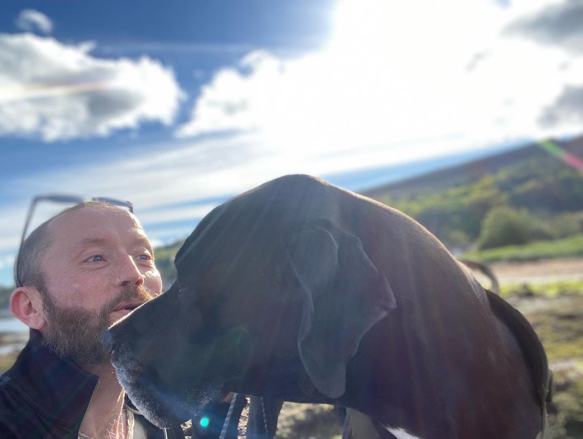 mrhodga's tweet photo. Magnus Gem McDragon and me. A #WeeThread #MyDaneAndI #GreatDanes Part 2
Taking in time to sit on the rocks and just chill out as people and dogs walked by; a great training session for the Scoobster #GreatDane #GreatDaneTraining #ScoobyDoDog #Scotland #Innellan https://t.co/7pfP9BYkD5