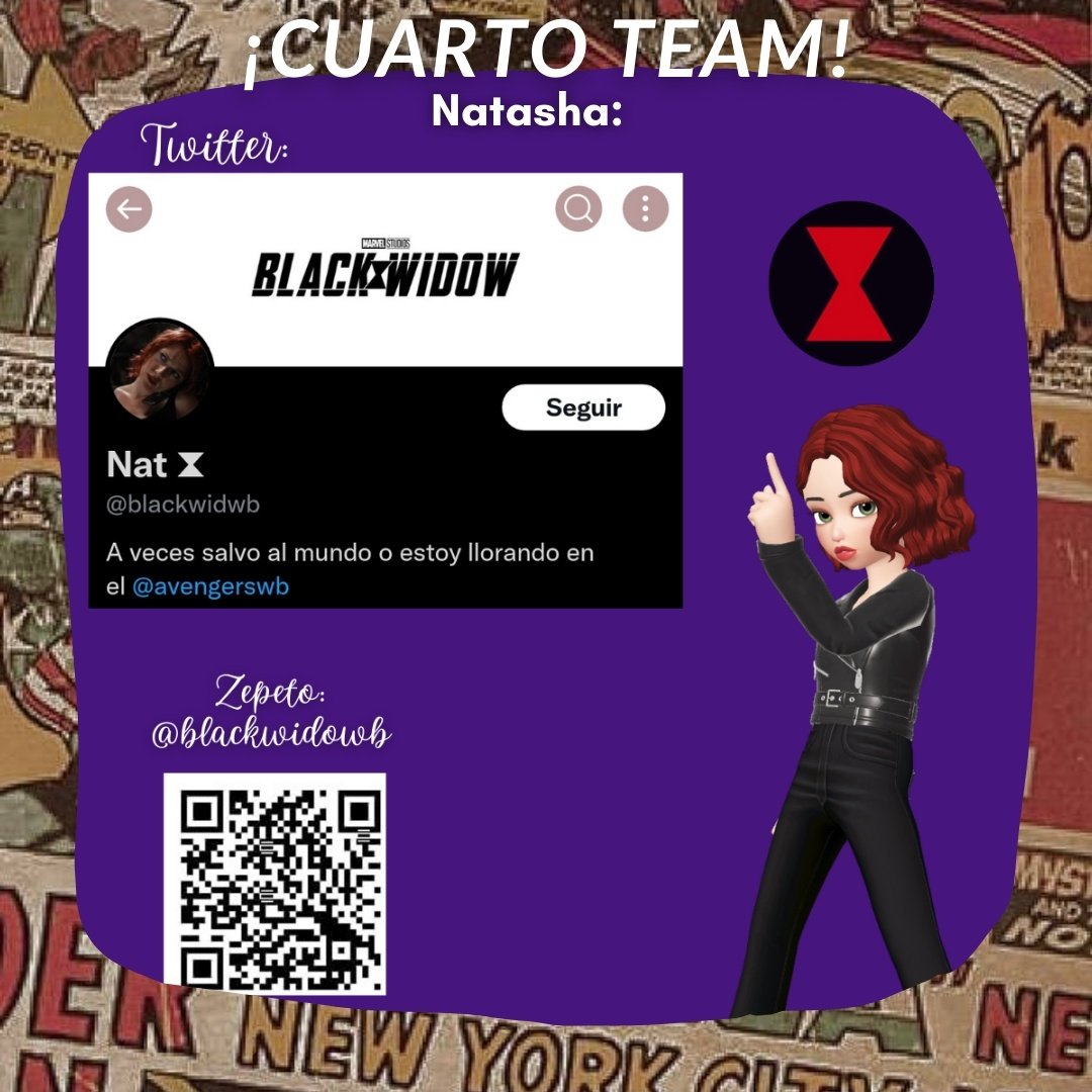 avengerswb's tweet photo. 🖤 Natasha 🖤
🖤 Twitter: @blackwidwb 
🖤 Zepeto: @/blackwidowb https://t.co/OjvMzhOwKl