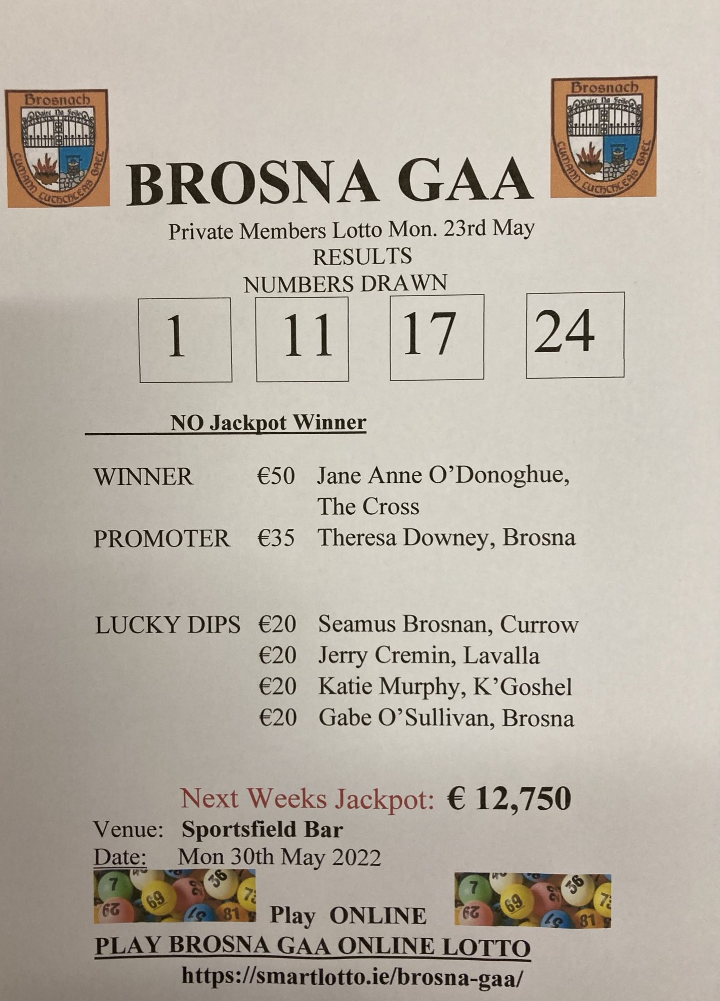 Cross lotto sale online