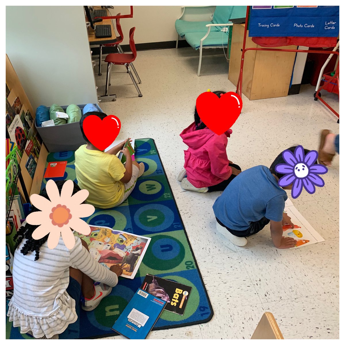 Cristy_Thomas1's tweet photo. Some of my rising kinder students had the chance to take a field trip to my classroom today! This is a great example of PSE and KSE working in collaboration to support our students and set them up for success!  @teacha_grace @MsBoydEJES @EJJaguars @FCS_SEC #BetterTogether https://t.co/4NqERvtCWY