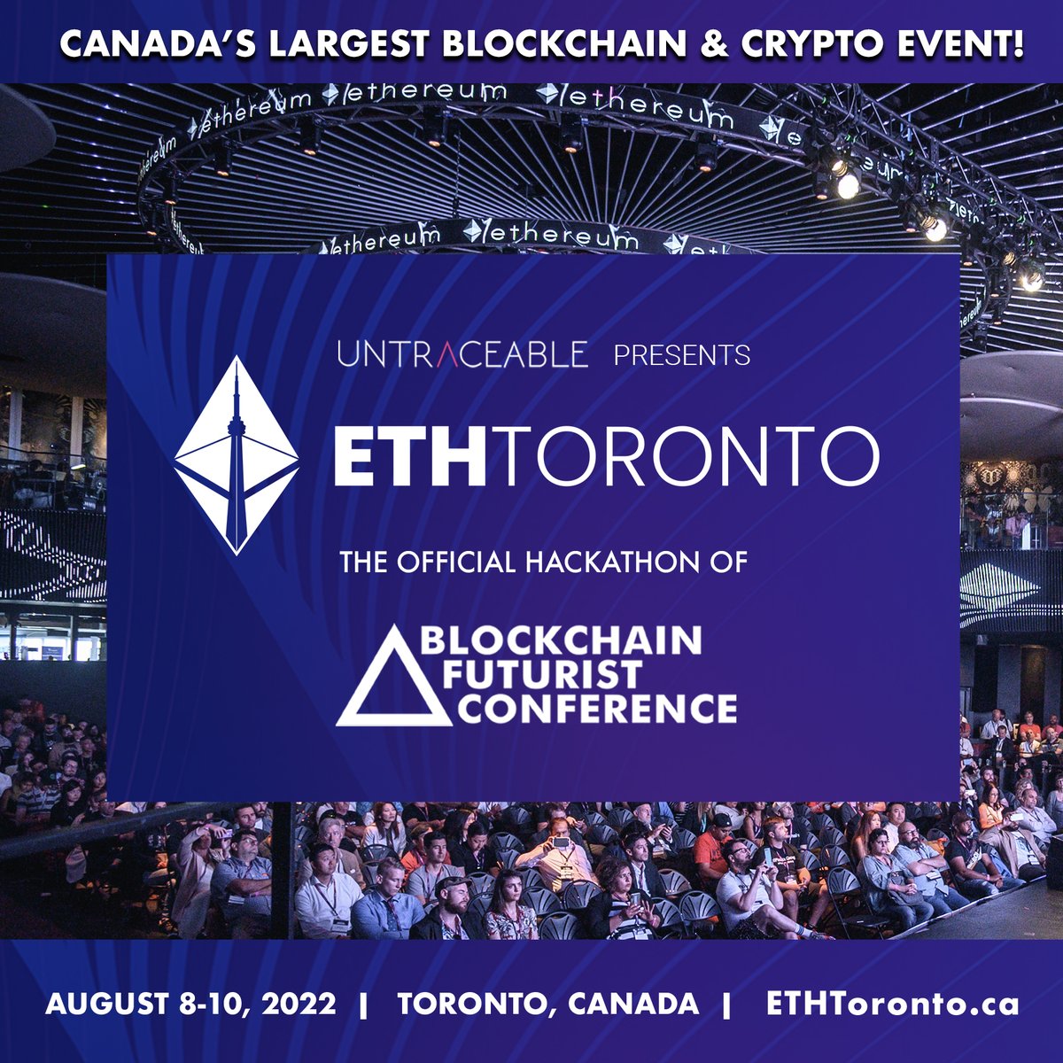 mysticaloaks's tweet photo. Who's going to The Blockchain Futurist Conference this year in Toronto? 

@Futurist_conf knows how to throw an amazing event, 2019 was 🔥

"Bringing together the greatest minds of Web3, crypto, metaverse, DeFi, GameFi, NFTs, DAOs"
 
50% off tickets- OAKS50
#Futurist22 #ETHtoronto https://t.co/DmVAfiHDqX