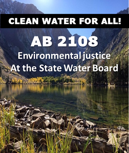 Advocates for the #cleanwater, #enviornmentaljustice, & #tribalrepresentation urge the Asm Appropriations Cmte to pass @AsmRobertRivas' #AB2108. Let's fight for #cleanwater for all!