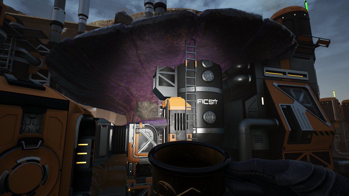 SkydivingTiger's tweet photo. I guess it was time to move these.. they seem to be growing some sort of fungus. #satisfactoryscreenshots #satisfactorygame #factorygame https://t.co/WjmWsGJovY