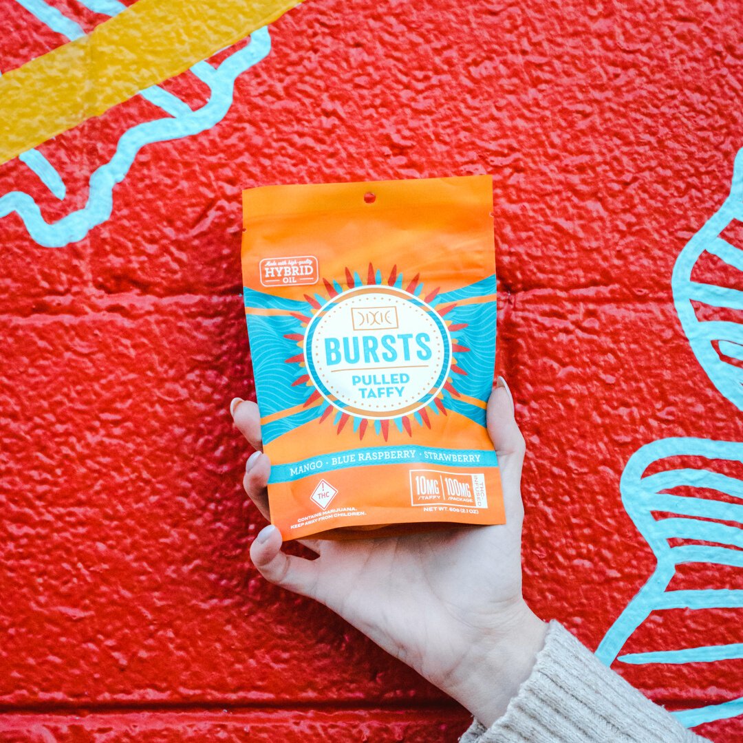 Celebrate #NationalTaffyDay with a delicious Dixie Burst! 🍬

Which flavor is your favorite?

#DixieBursts #taffy #adultcandy #handpulledtaffy #laughytaffy
Nothing for sale. 21+ only.