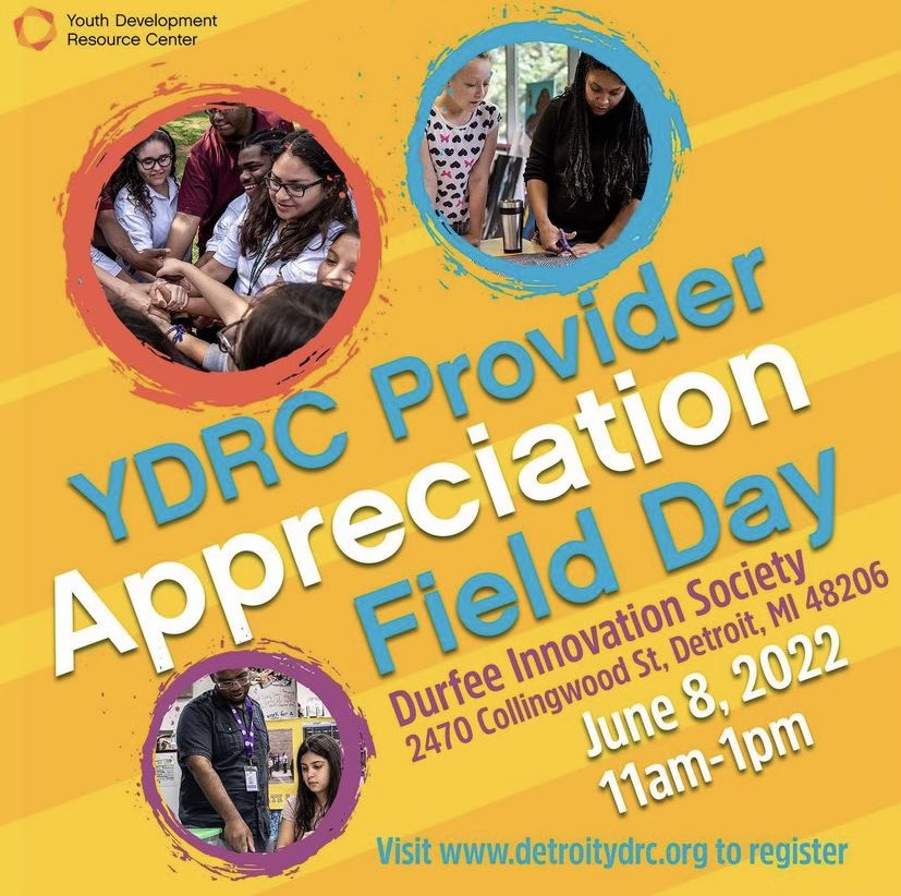 Let’s ready to network and have some fun! 😎

We’re just a few weeks away from our YDRC Provider Appreciation Field Day and we couldn’t be more excited! 

Save the date! June 8th is when it all goes down!