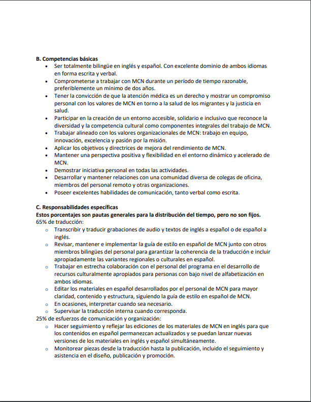 WilmariDeJesus's tweet photo. En @tweetMCN buscamos traductor!

El trabajo de traductor será principalmente del inglés al español. Este puesto también tendrá la responsabilidad de coordinar y facilitar el lanzamiento, distribución y promoción de materiales traducidos al español. 

https://t.co/mn7qj44l3K https://t.co/U0WDJC1uCK