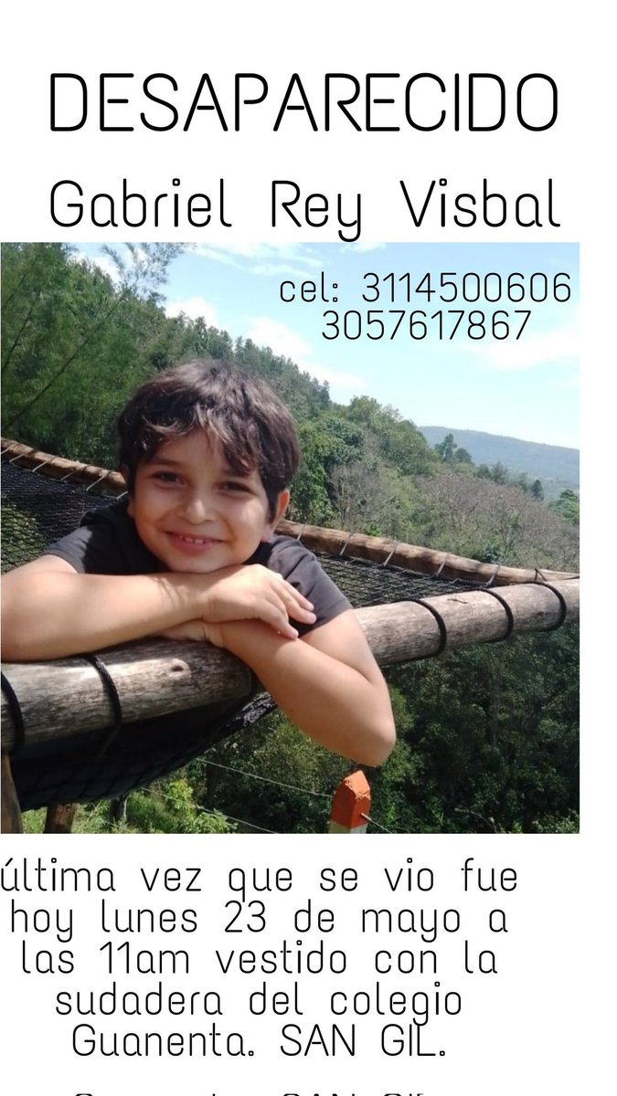 miquimo61's tweet photo. AYUDEMOS  A ENCONTRARLO RT RT RT https://t.co/Gy99gQp6e7