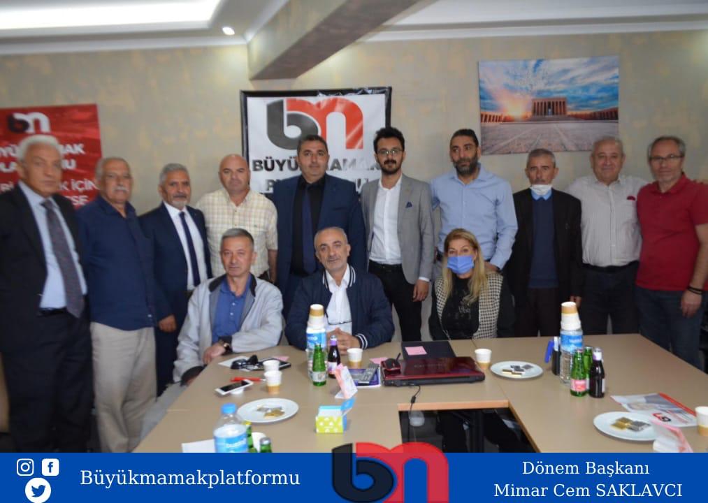 BuyukMamak's tweet photo. Demokrat parti ilçe başkanlığı ilk resmi ziyaretini büyük mamak Platformuna gerçekleştirmiştir.ziyaretleri için İlçe Başkanı Muhammet Saçıkara Teşkilatlardan Sorumlu Başkan Yrd Hatem Şahin İl Başkan Vekili Stklardan Sorumlu Başkan Hamza Karabacak,Yönetim Kuruluna teşekkür ederiz https://t.co/I6f6PWMpRG