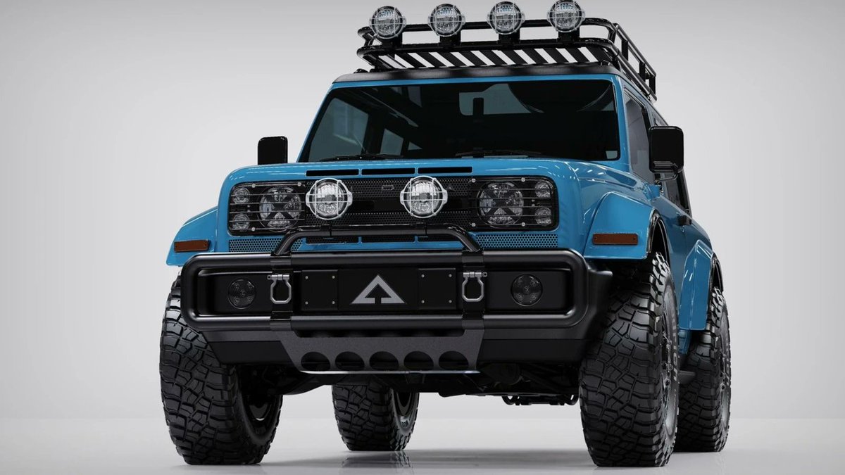 Autocosmos's tweet photo. El nuevo #AlphaMotor 𝗥𝗲𝘅 😎 es un SUV todoterreno eléctrico con trazos rectilíneos y robustos, cuyo estilo es complementado con rines de 16” o 18”, luces LED, defensas de acero y una llanta de refacción montada en la puerta posterior 👌🏻 conócelo👉 https://t.co/2zbXWmDs4F https://t.co/C0jaOU8USH