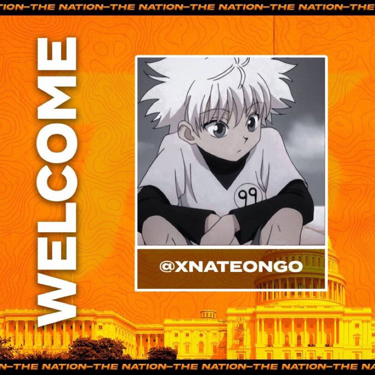 TheTop5N's tweet photo. The Nation would love to welcome, @xNateOnGo.
#GoNation 🏛 https://t.co/vBIGlG043H