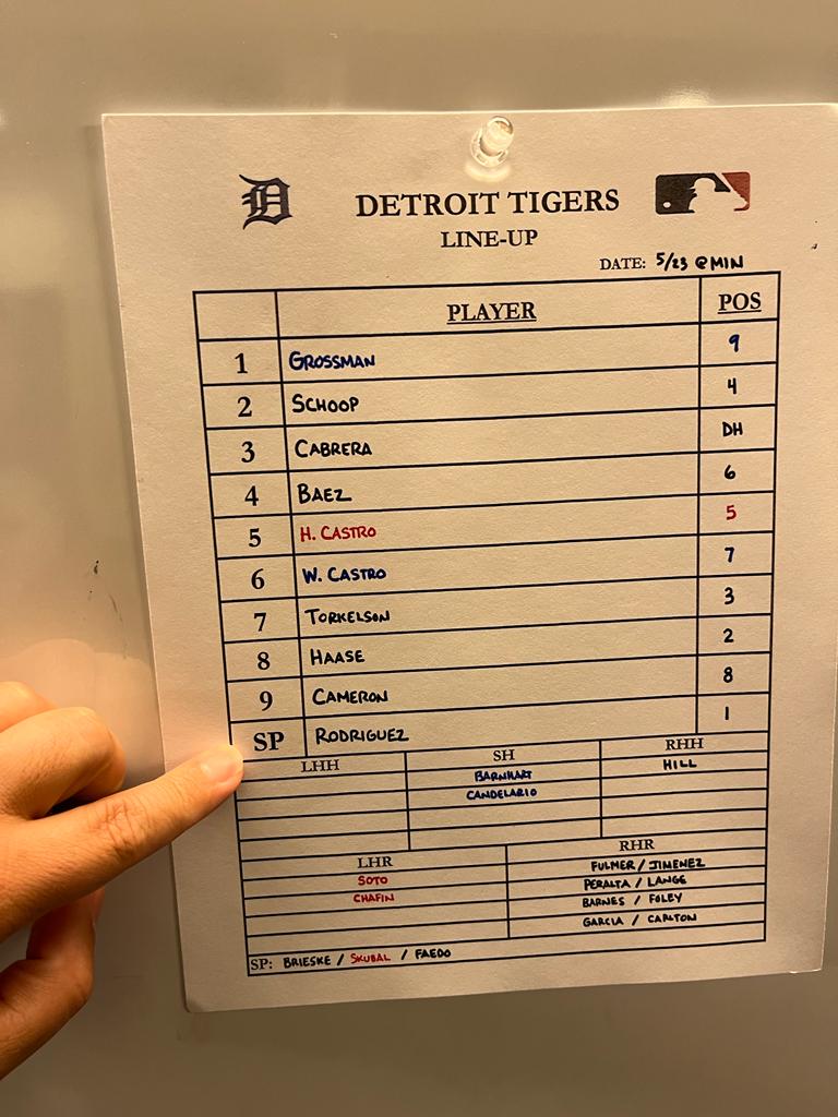 TigresdelLicey's tweet photo. ¡ENHORABUENA! 👏🏼

Nuestro Lanzador Elvin Rodriguez tendrá su primera apertura de su carrera en grandes ligas esta noche con los Tigres de Detroit.  

#ElGlorioso 🐯 https://t.co/wOoeUTRMKV