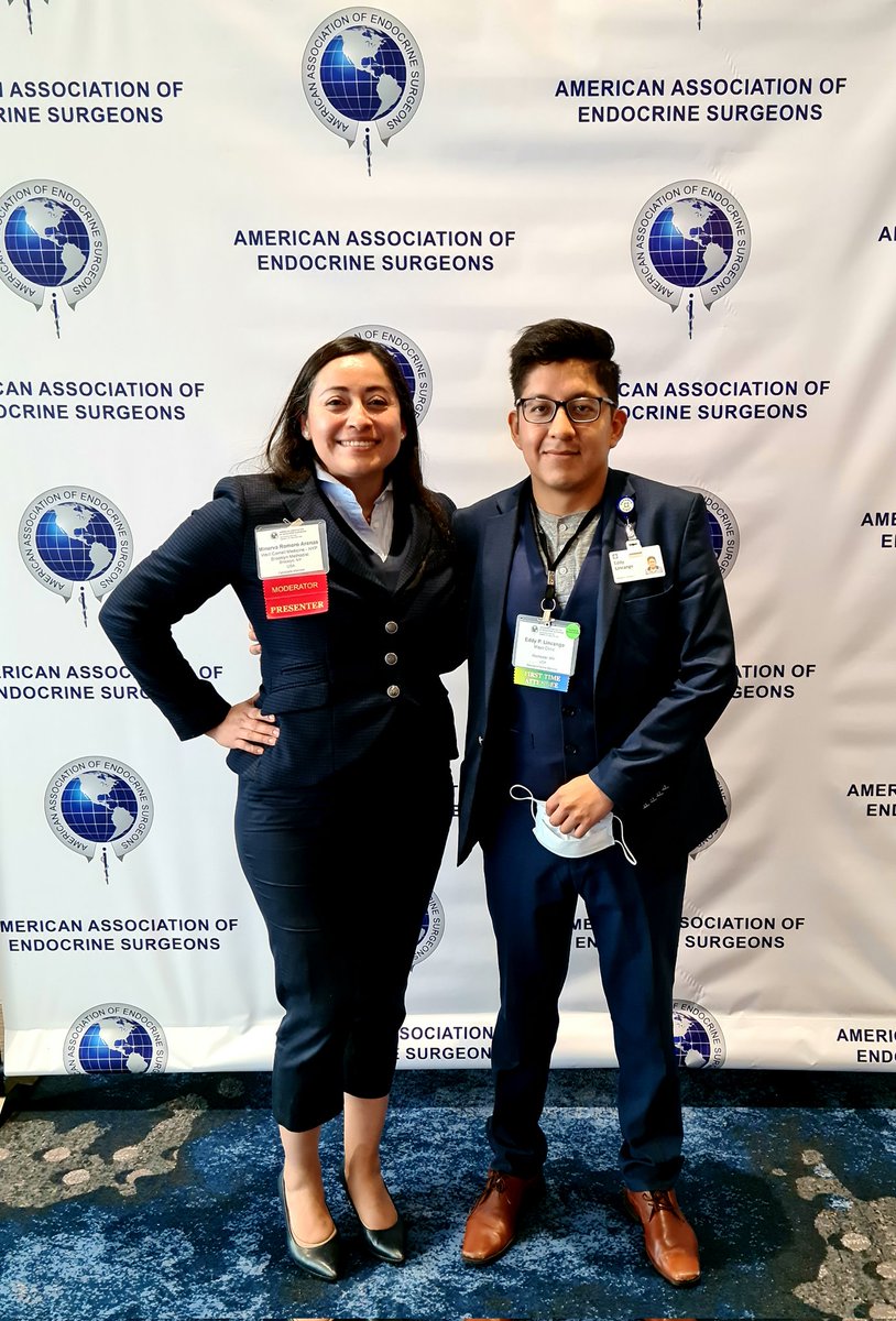 DoctorEddyMD's tweet photo. Wonderful time at the poster session in @TheAAES #AAES2022 with new friends. I finally met these amazing #EndoSurg Drs. @Carmensolcar, @minervies, @DrMSierra, and MF Herrera.

#rhinointheland #MedTwitter #ThyroidSurg #SoMe4Surgery #GenSurgMatch2023 https://t.co/N64i70Gp1I