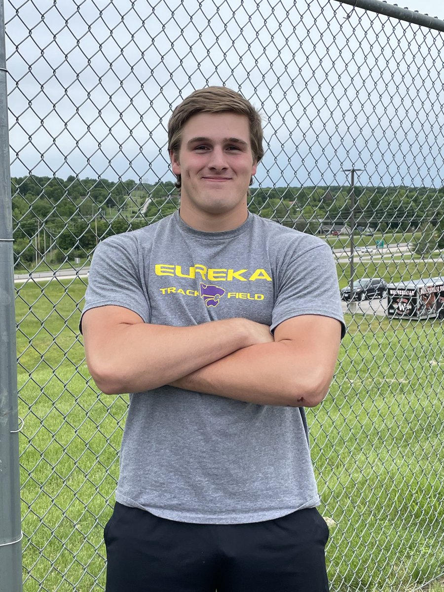 Justin Selbert is a state qualifier in the discus!